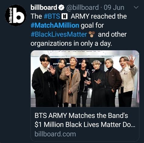 bts blm donation.